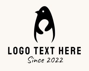 Penguin Safari Zoo logo design