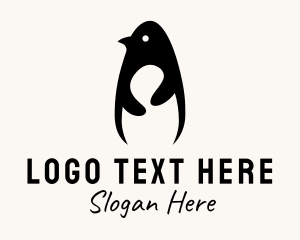 Penguin Safari Zoo Logo