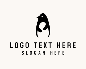 Penguin Safari Zoo logo design