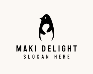 Penguin Safari Zoo logo design