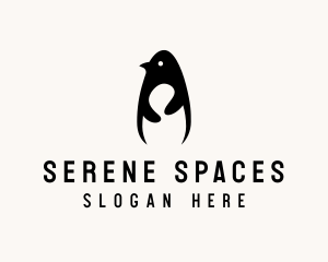 Penguin Safari Zoo logo design