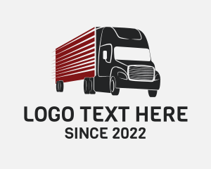 Transportation - Express Delivery Truck logo design
