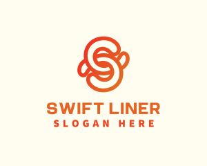 Ironwork Chain Letter S logo design