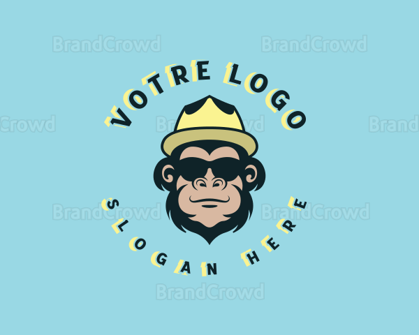 Cool Fedora Monkey Logo