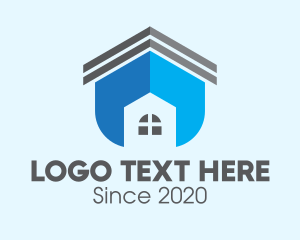 Village - Home Real Estate Property logo design