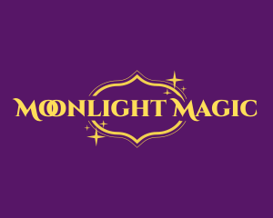 Magical Arabic Wordmark logo design