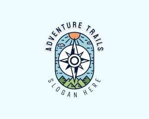 Compass Navigation Adventure  logo design