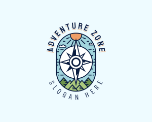 Compass Navigation Adventure  logo design