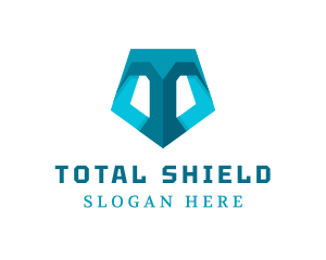 Telecom App Shield Guard logo design