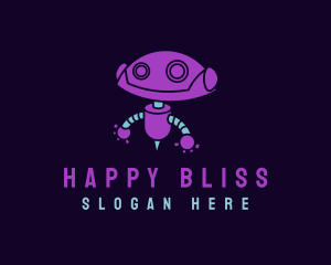 Happy Robot Machine logo design