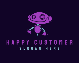 Happy Robot Machine logo design