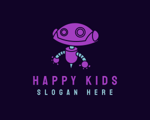 Happy Robot Machine logo design