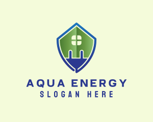 Renewable Energy Plug logo design