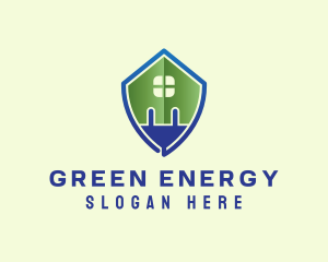 Renewable Energy Plug logo design