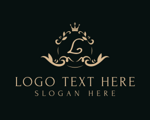Prize - Luxurious Lettermark Badge logo design