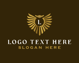 Animal - Premium Eagle Wings logo design