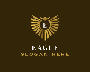 Premium Eagle Wings logo design