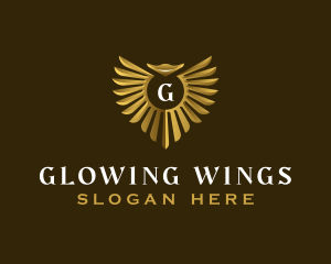 Premium Eagle Wings logo design