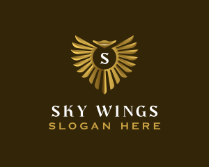 Premium Eagle Wings logo design