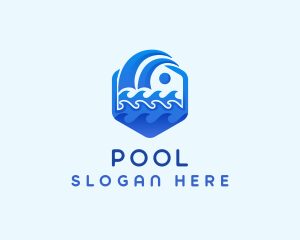 Ocean Water Wave  logo design