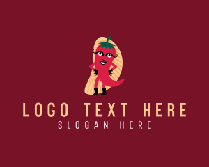 Cuisine - Mexican Chili Restaurant logo design