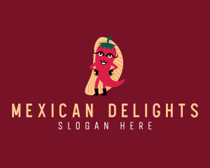 Mexican Chili Restaurant logo design