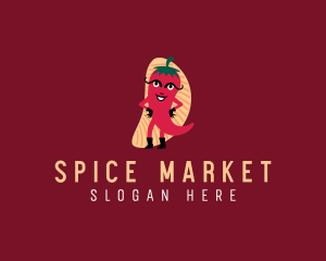 Mexican Chili Restaurant logo design