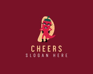 Spicy - Mexican Chili Restaurant logo design