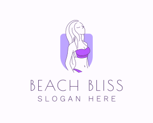 Fashion Swimsuit Apparel  logo design