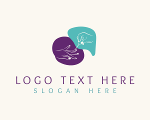 Designer - Nail Color Salon logo design