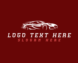 Transport - Fast Car Automobile logo design