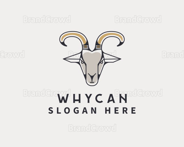 Goat Ranch Horn Logo