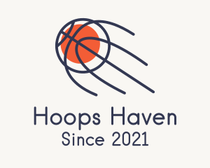 Basketball - Modern Basketball Sport logo design