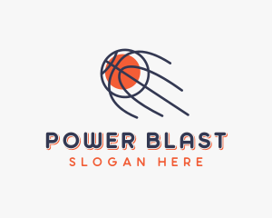 Blast - Modern Basketball Sport logo design