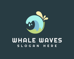 Wave Resort Beach logo design