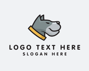 Veterinary Hound Dog logo design