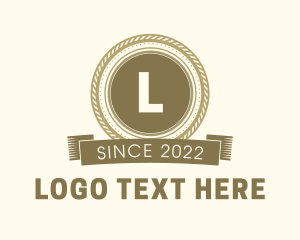 Label - Western Ranch Badge logo design