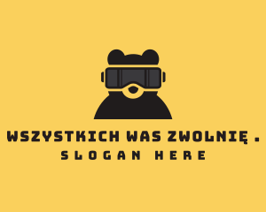 Bear VR Gaming logo design