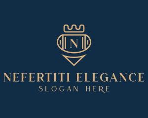 Elegant Crown Jewelry logo design