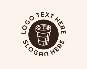 Coffee Cup - Stroke Coffee Cup logo design