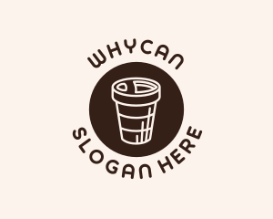 Beverage - Stroke Coffee Cup logo design