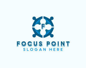 Non Profit People Organization logo design