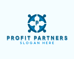 Non Profit People Organization logo design