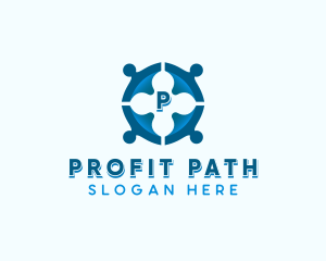 Non Profit People Organization logo design