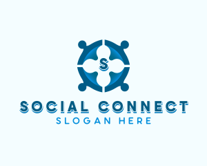 Non Profit People Organization logo design