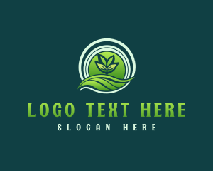 Farming - Organic Yard Gardening logo design