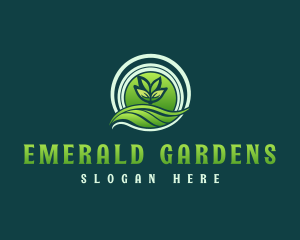 Organic Yard Gardening logo design