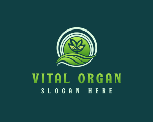 Organic Yard Gardening logo design