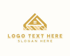 Interior Design - Floor Tiling Pavement logo design