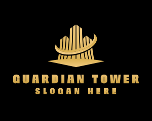 Real Estate Tower logo design